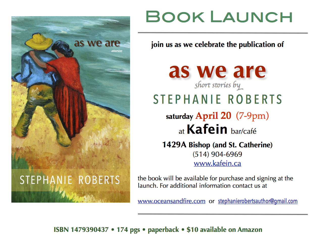 as we are book launch invite facebook